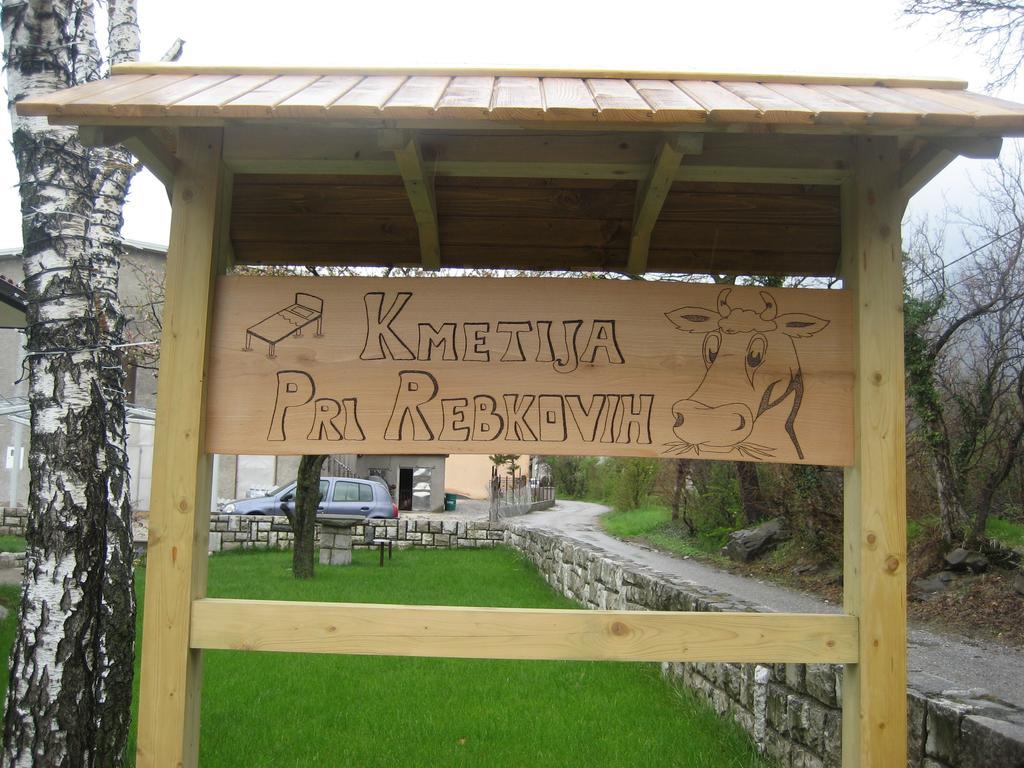 Turisticna Kmetija Pri Rebkovih Apartamento Ajdovščina Exterior foto